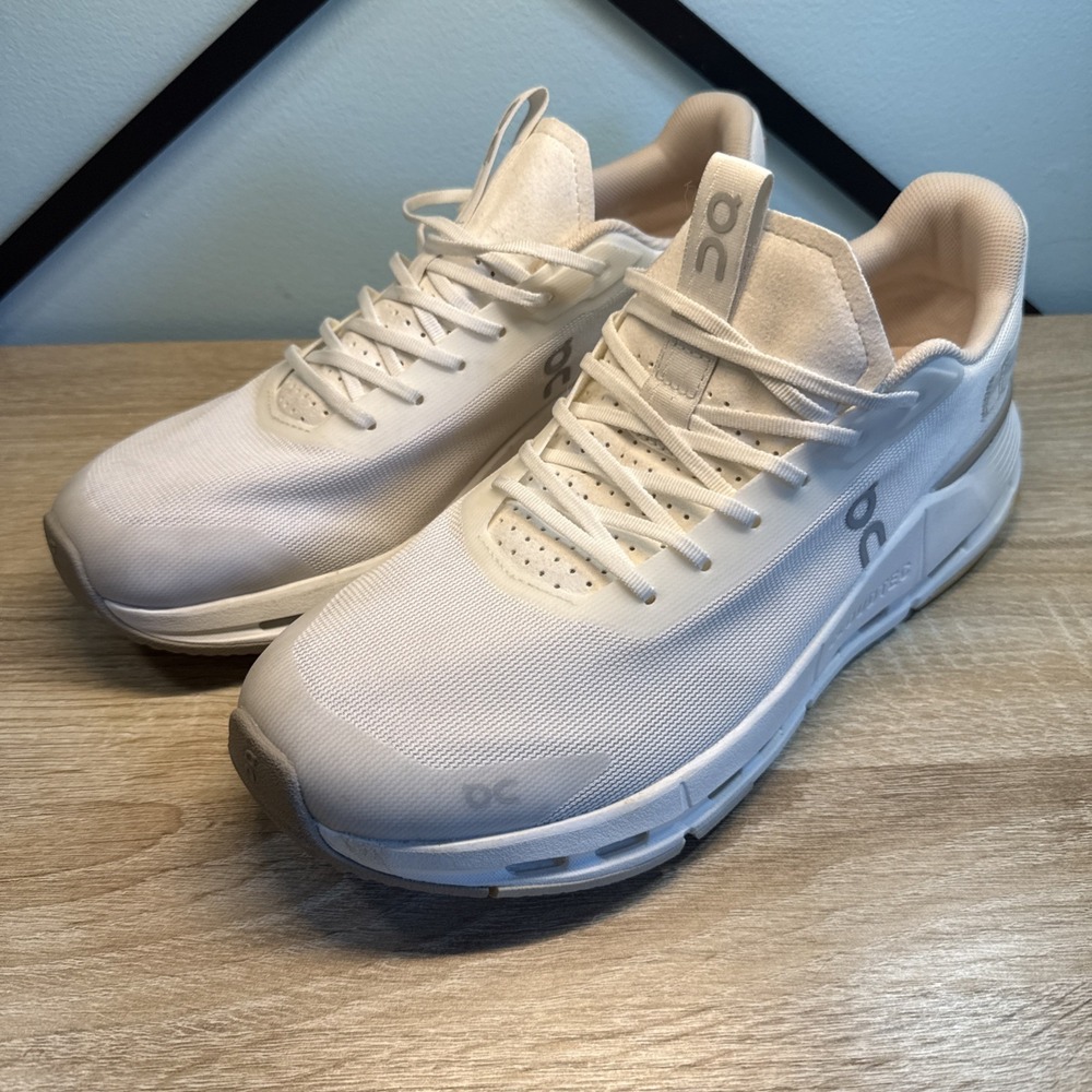 On Running Cloudnova Form 2 Ivory Dessert 3WE30174804 Women 9.5